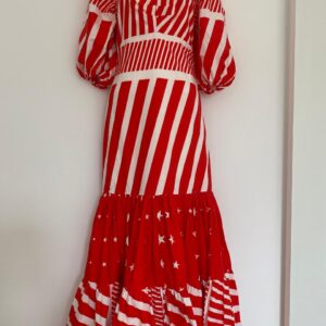 Vestido longo Vermelho_ EVA