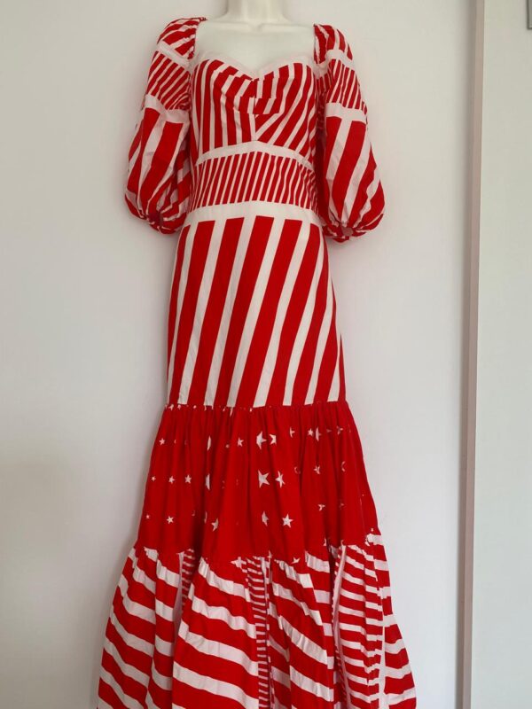 Vestido longo Vermelho_ EVA