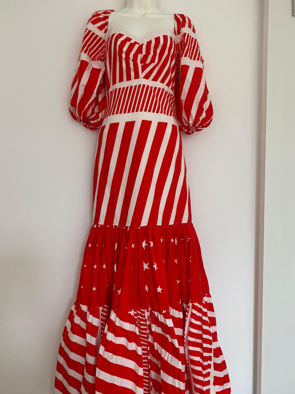 Vestido longo Vermelho_ EVA