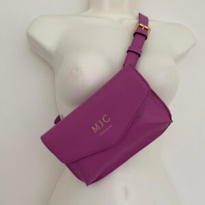 Bolsa  Pochete em couro Rosa