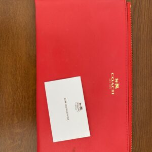 Bolsa Carteira Feminina Couro Vermelho
