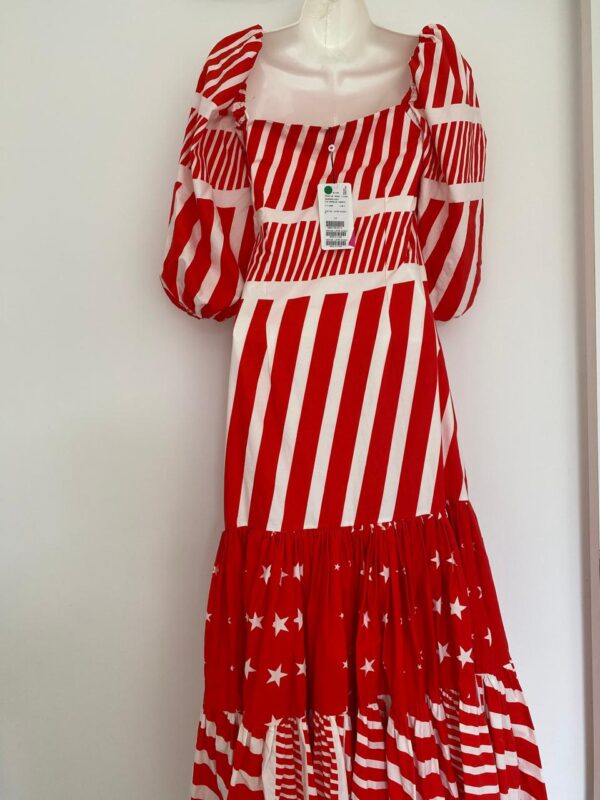 Vestido longo Vermelho_ EVA - Imagem 2